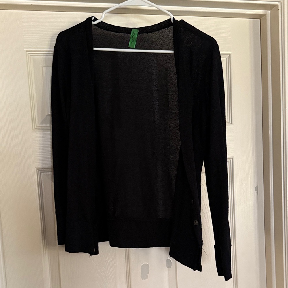 First Love Black Cardigan